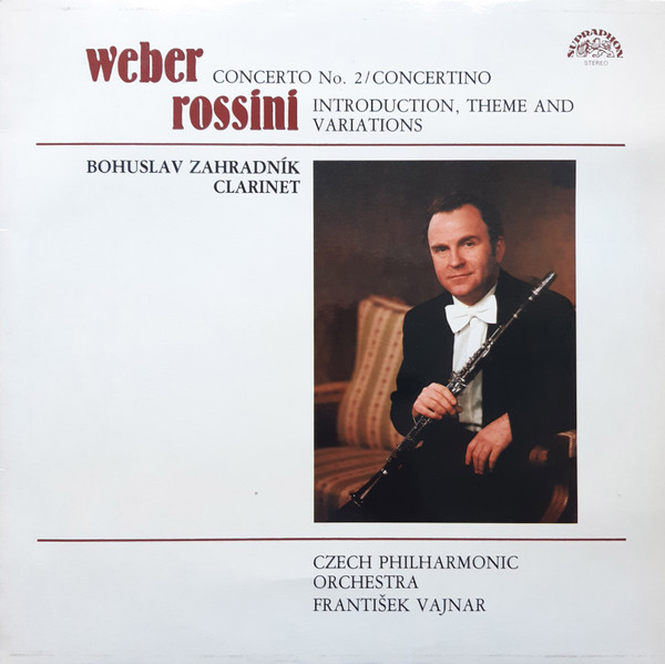 Weber Rossini Concerto No 2 Concertino Introduction Theme And