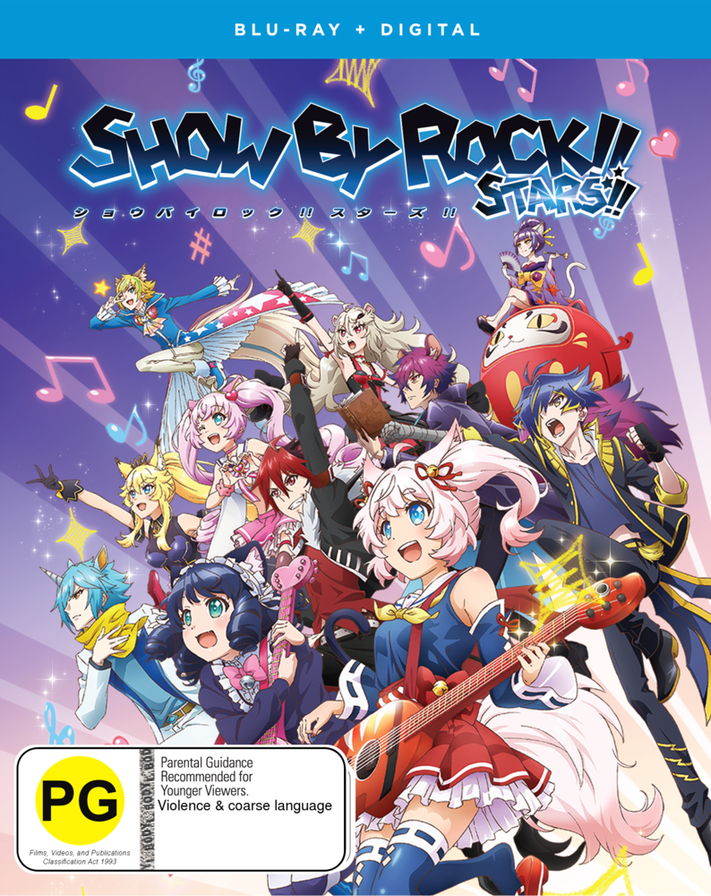 Show by Rock!! Stars!! - The Complete Season (Blu-Ray) - Real Groovy