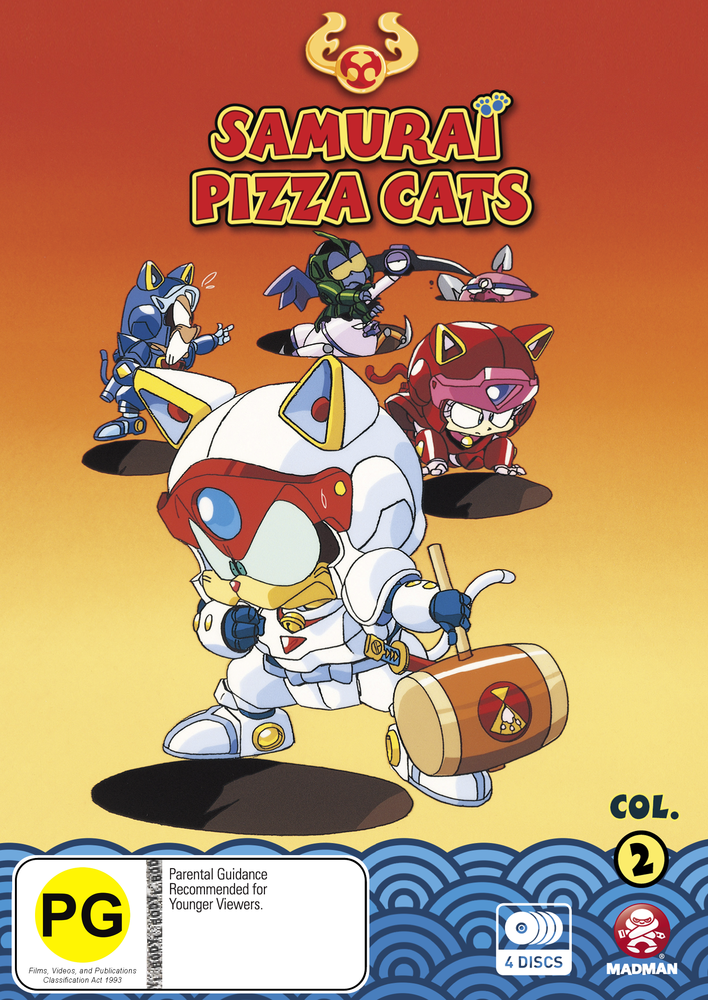 Samurai Pizza Cats Collection 2 (Eps 27-52) - Real Groovy