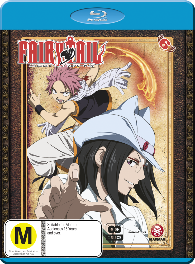 Fairy Tail Collection 06 Eps 61 72 Blu Ray Real Groovy