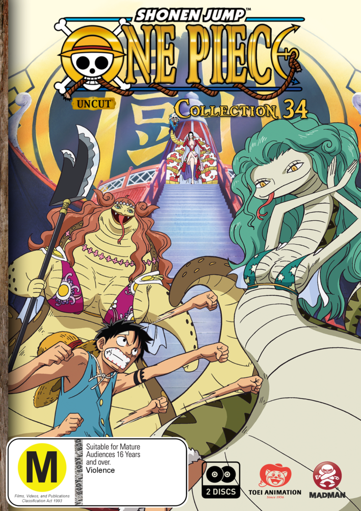 One Piece Uncut Collection 34 Eps 410 421 Real Groovy