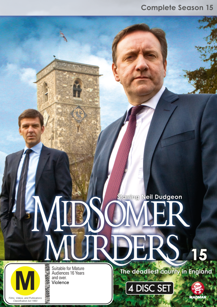 Midsomer Murders: Complete Season 15 (Single Case Version) - Real Groovy