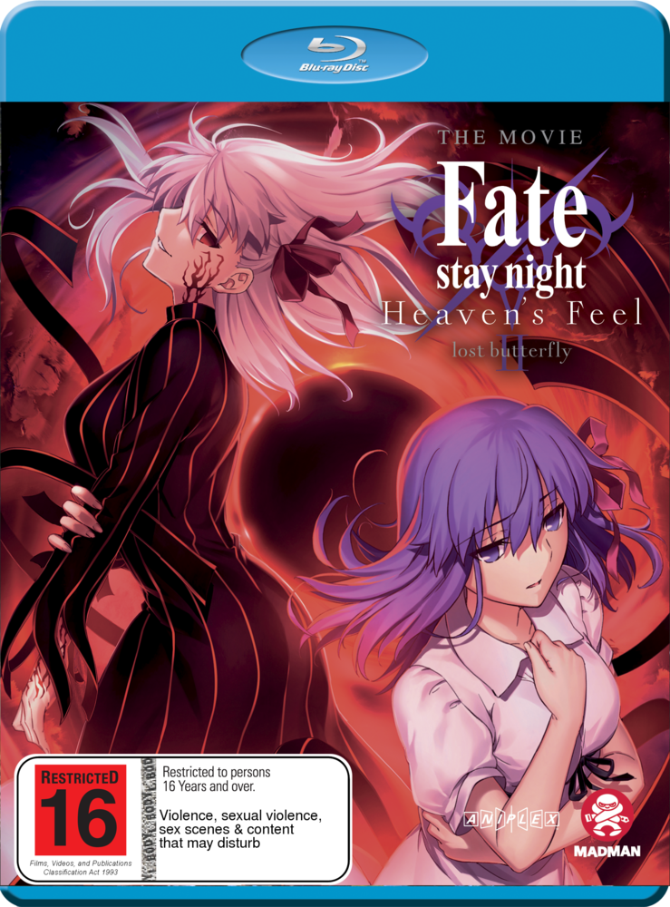 Fate Stay Night Heaven's Feel Ii Lost Butterfly Ger Sub Fate/stay Night: Heaven's Feel II. Lost Butterfly (Blu-Ray) - Real Groovy
