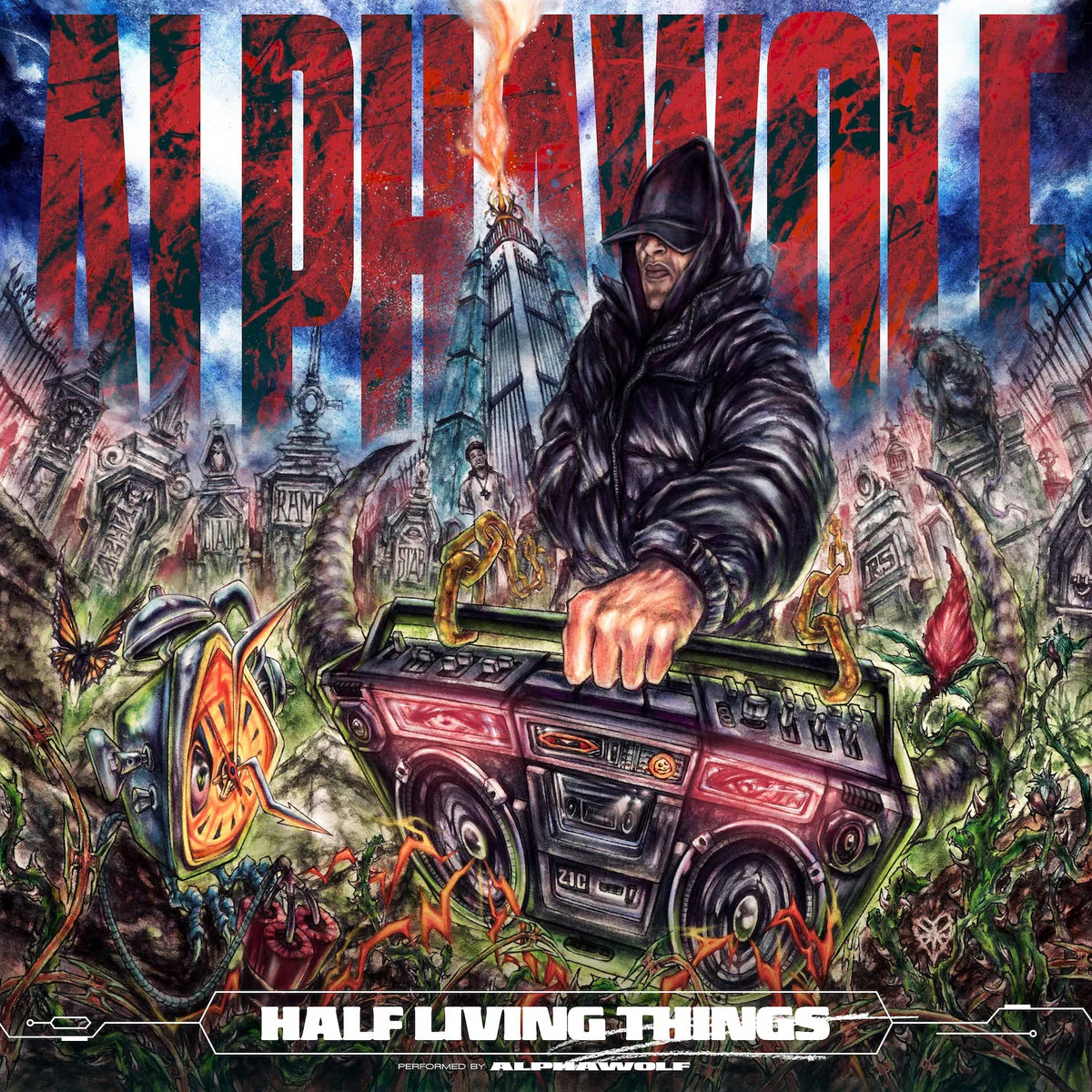 Half Living Things (Green Splatter Edition ) (Vinyl)