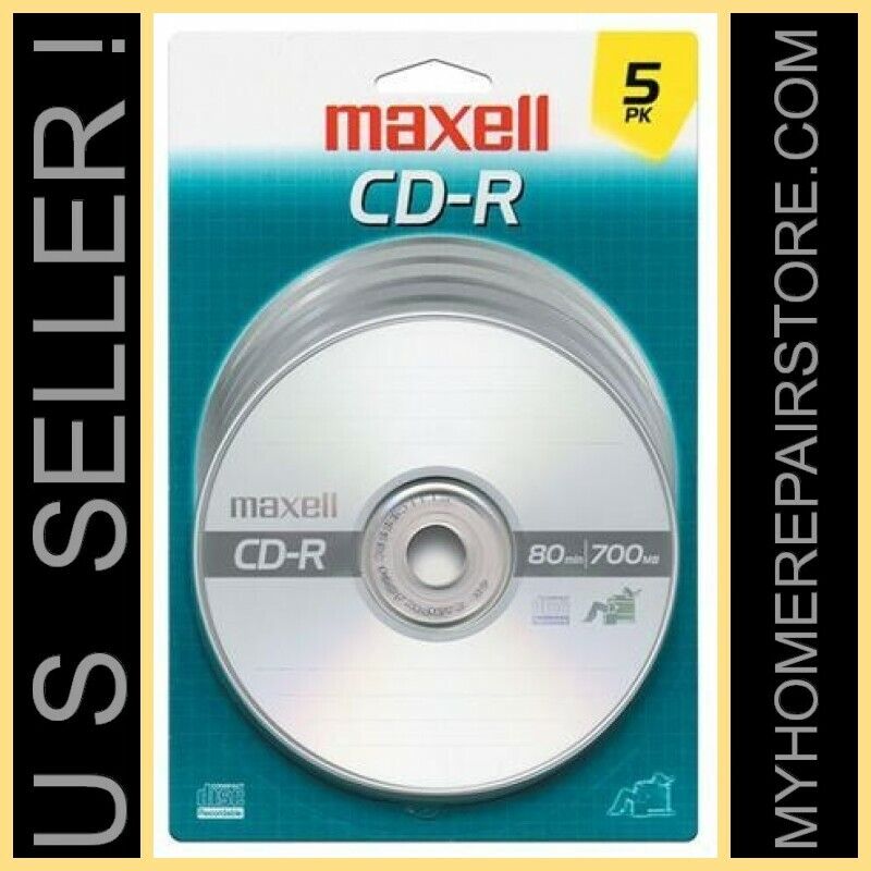 Maxell 648445 Cd-R Cd Recordable Discs 80Min 25 Pk by Maxell