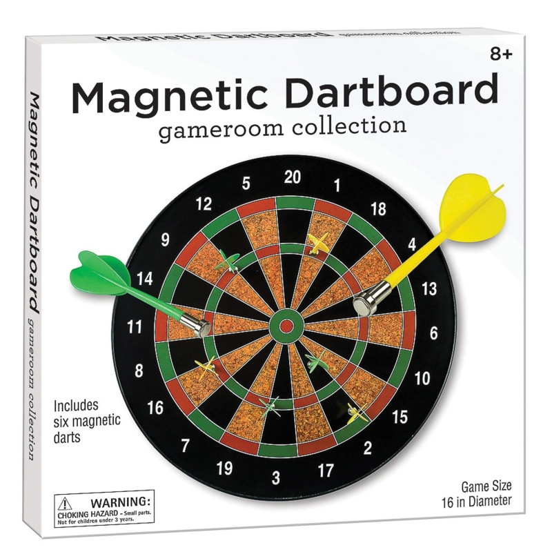 thumbnail interactive-video image 1 of 24-Pack Magnetic Safety Darts - Plastic Darts For Magnetic Dartboard Games Indoor/Outdoor 1 of 9