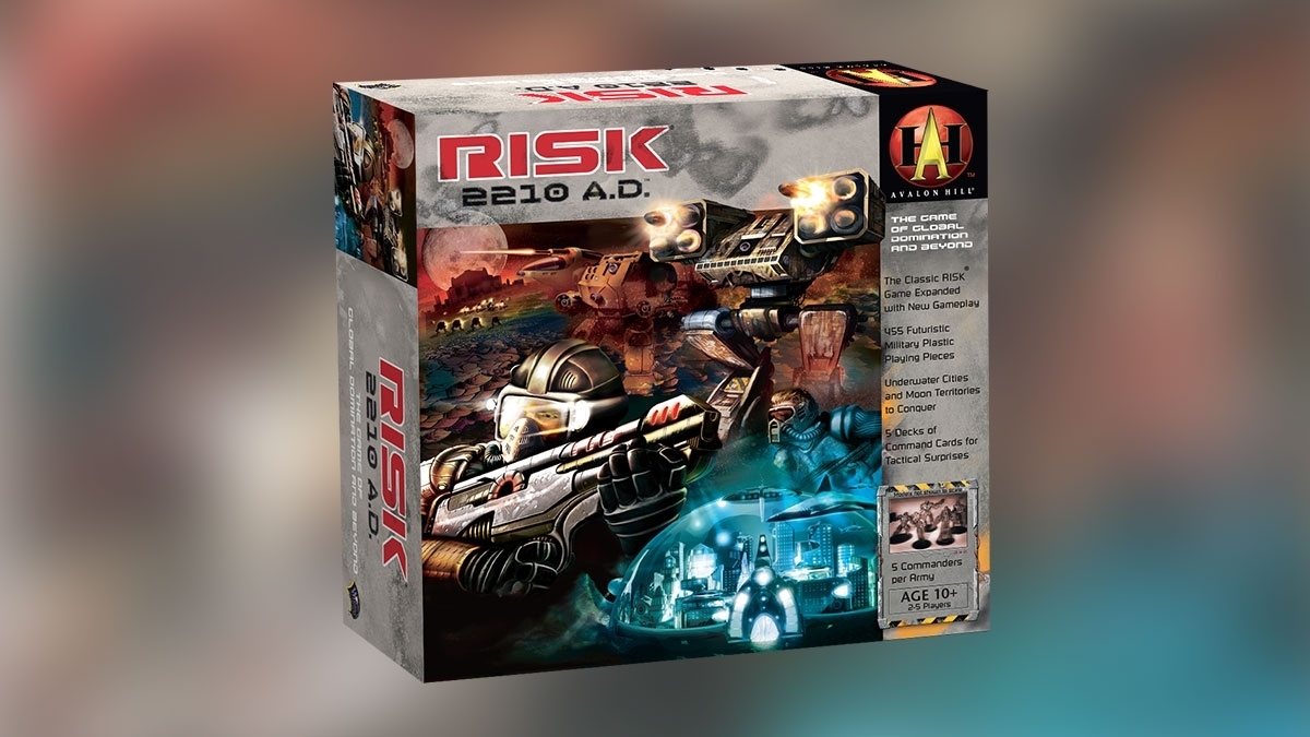 Risk 2210 Ad Tabletop Strategy Game