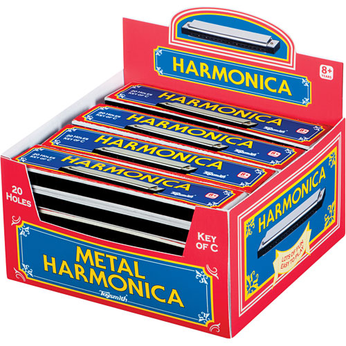 Harmonica Metal Various Colours Neato 'c Key'