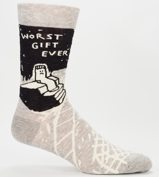 Worst Gift Ever Socks Mens Men's Shoe Size 7-12.