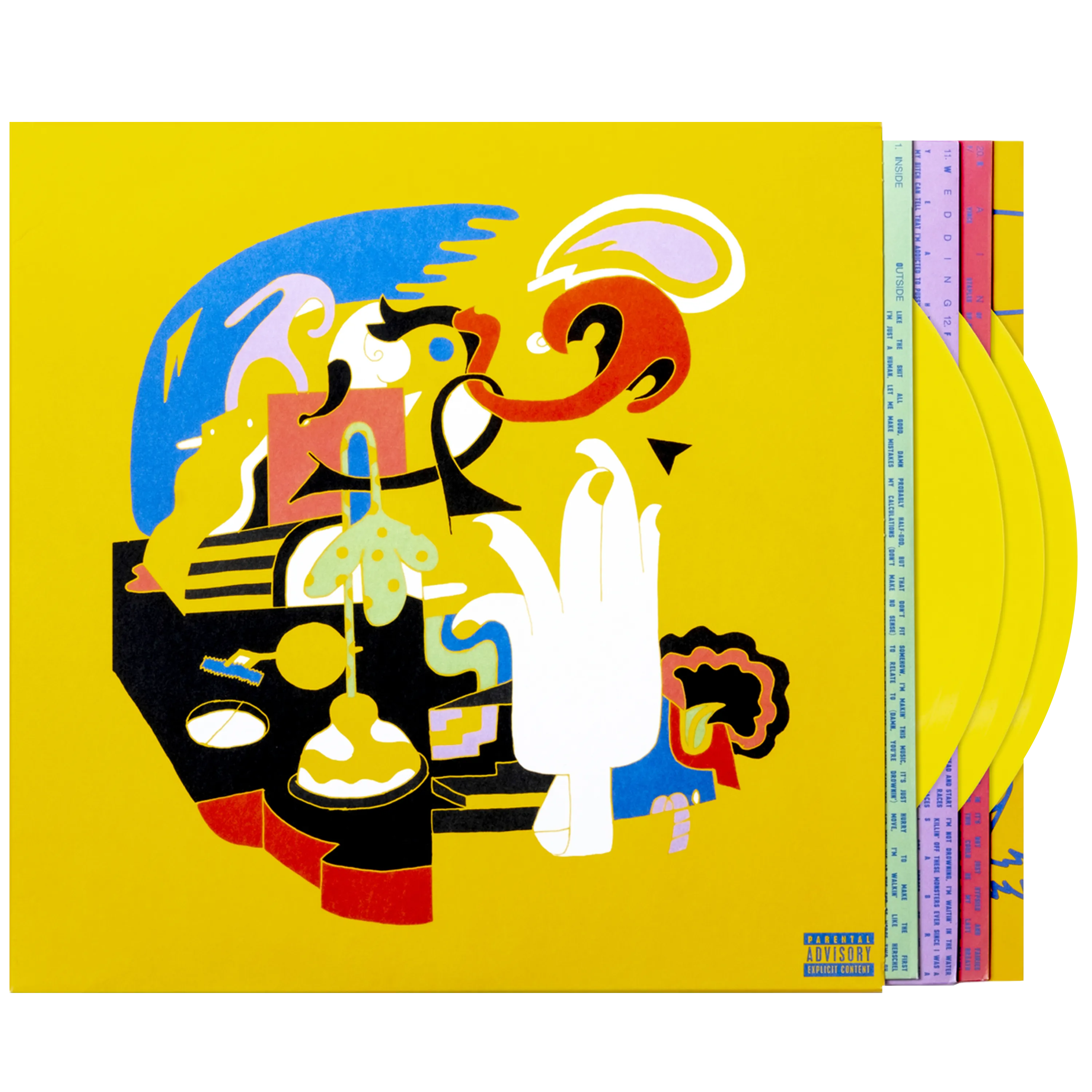 Mac Miller Faces 3LP (Yellow Vinyl)