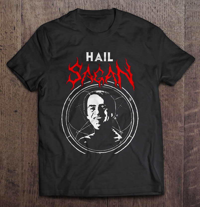 Hail Sagan (L) Black Tshirt