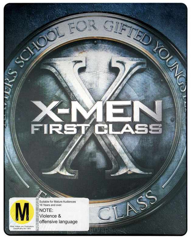 X Men First Class Steelbook Blu Ray Dvd Real Groovy