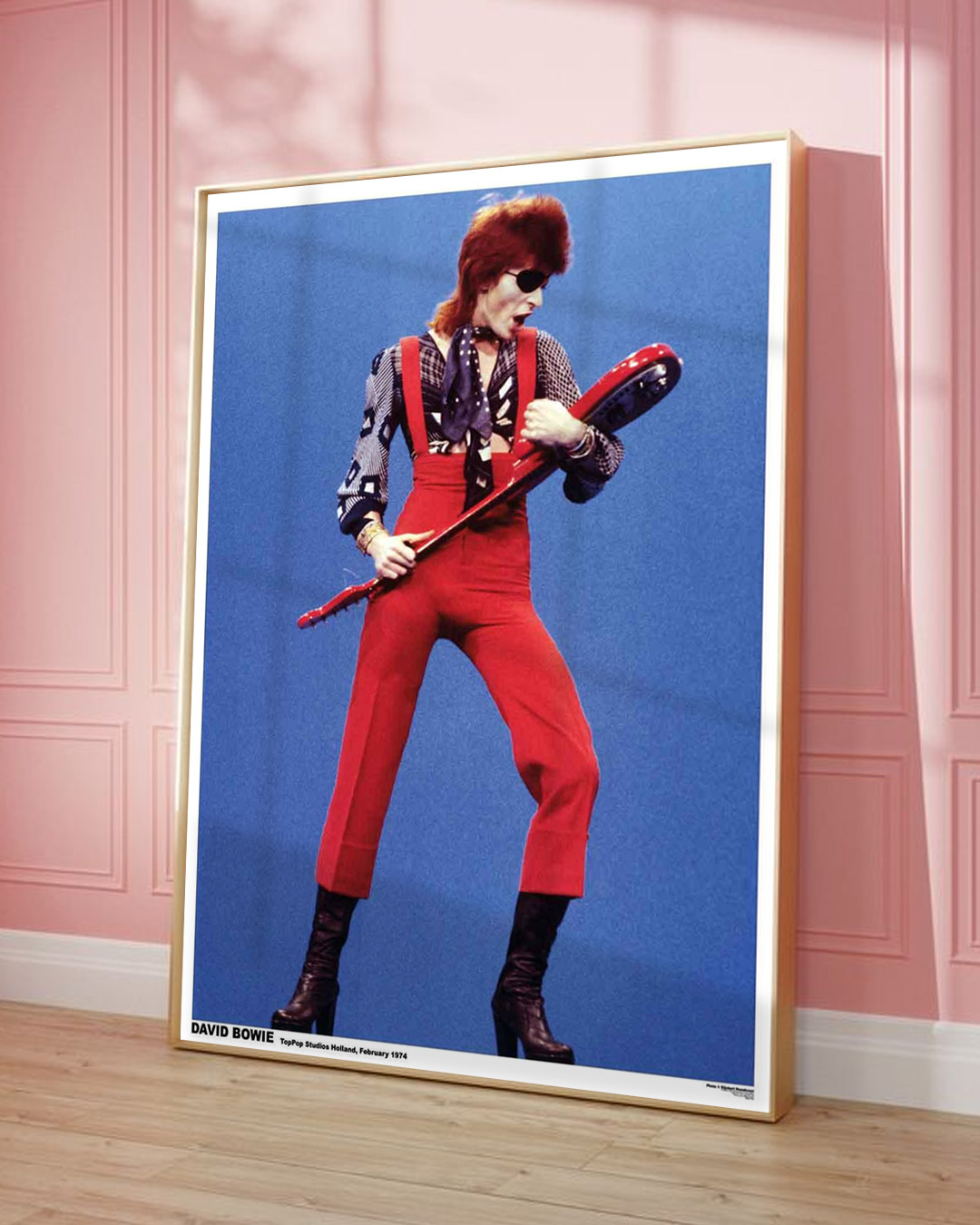 David Bowie Toppop 1974 Poster 98