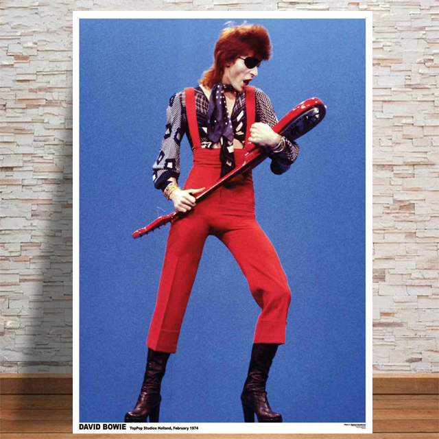 David Bowie Toppop 1974 Poster 169