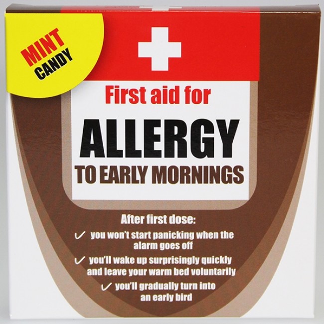 Allergy To Early Mornings Mints