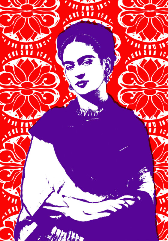 Frida Kahlo Tea Towel