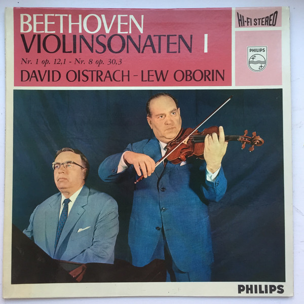 Violin Sonatas 1 - Oistrakh Oborin - Ed1