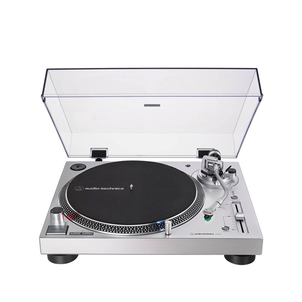 Audio Technica At-lp120usb Silver Turntable