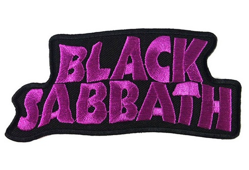 black sabbath logo purple