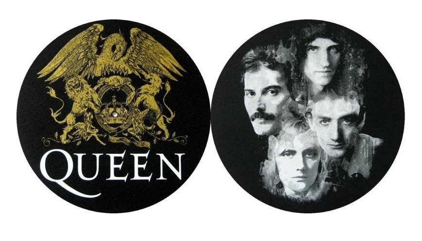 Queen Slipmat Set 2 Pack Crest And Group