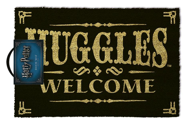 Muggles Welcome Doormat **SHIPPING NOT AVAILABLE FOR THIS ITEM-PICK UP ONLY**
