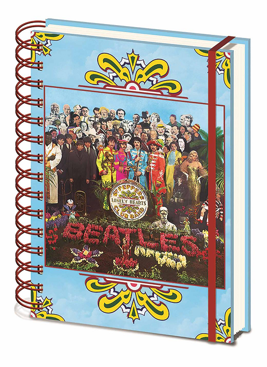 Beatles Sgt Pepper A5 Wiro Spiral Journal
