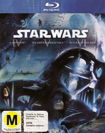 Star Wars Original Trilogy (3blu - Ray Dvd Set)