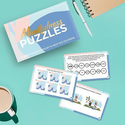 Mindfulness Brain Training Puzzles - Real Groovy