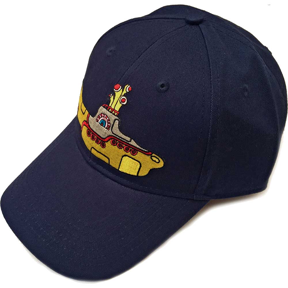 Beatles Men's Baseball Cap: Yellow Submarine (Navy Blue)