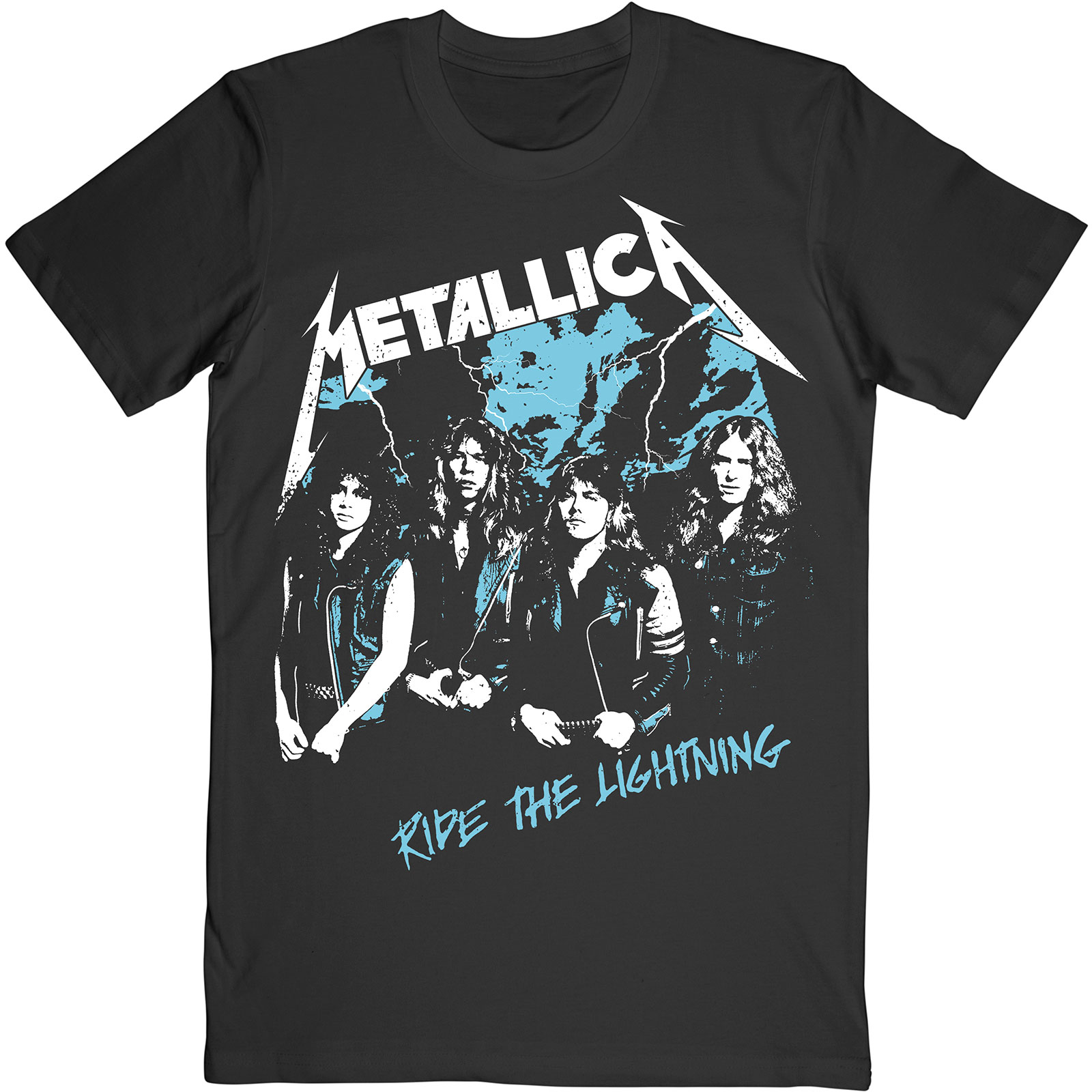 Metallica Vintage Ride The Lightning T Shirt Sml Real Groovy