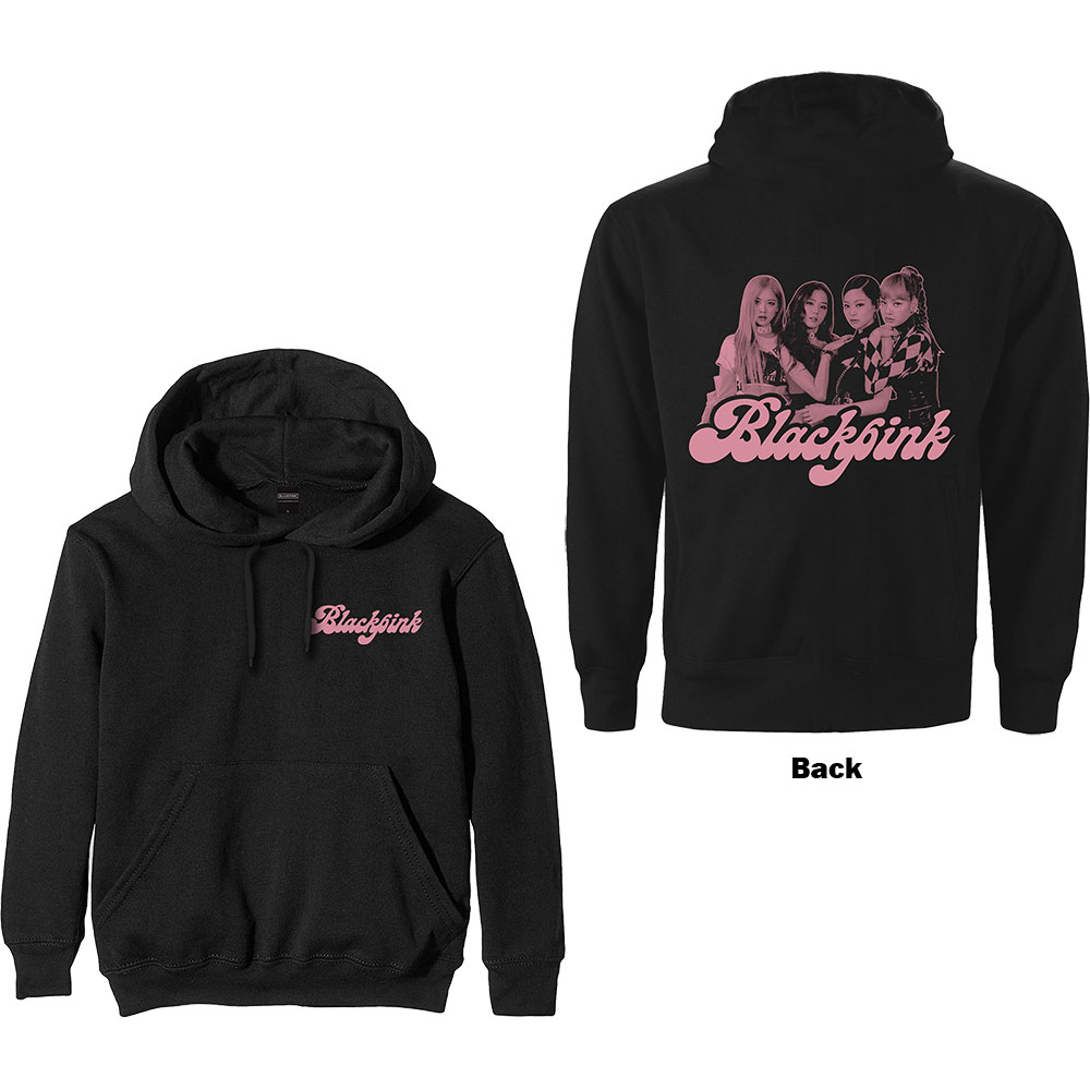 Blackpink (L) Black Hoodie Sweatshirt Backprint