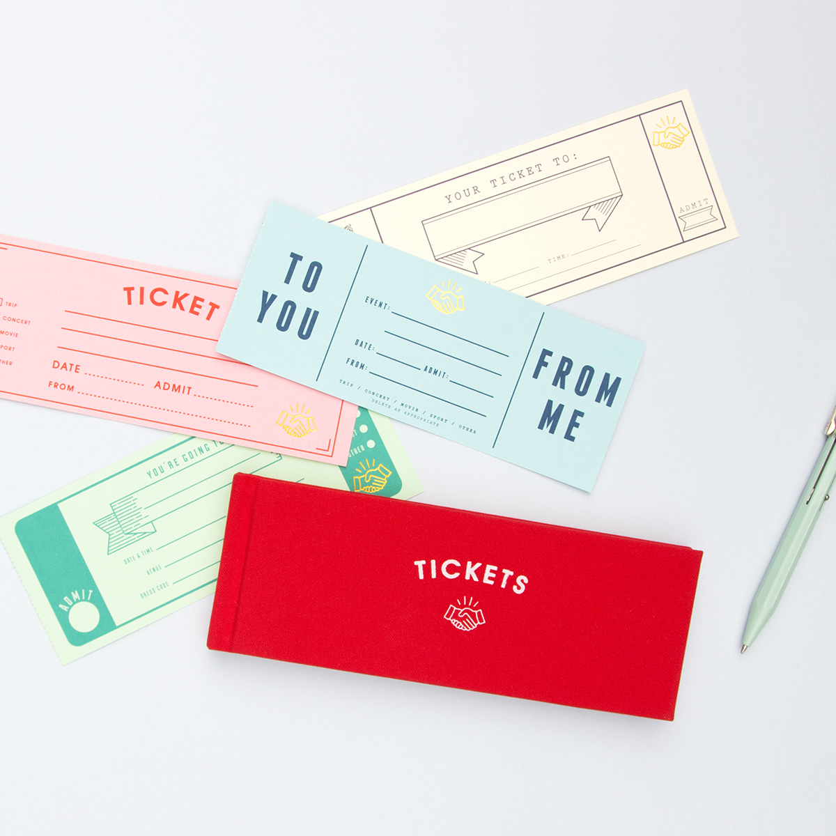 Tickets Gift Book