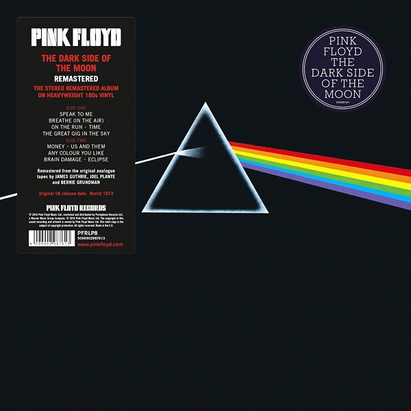 Pink Floyd Dark Side Of The Moon 2016 Remastered Vinyl Real Groovy