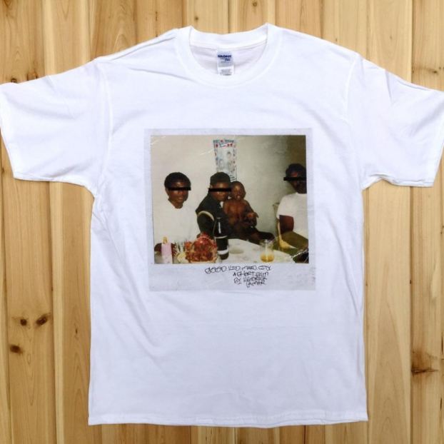 Kendrick Lamar (l) Good Kid Maad City Tshirt - Real Groovy