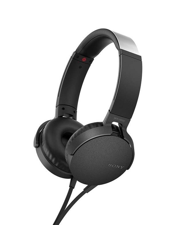 Sony MDR-XB550AP Extra Bass Stereo Headphones (Black)