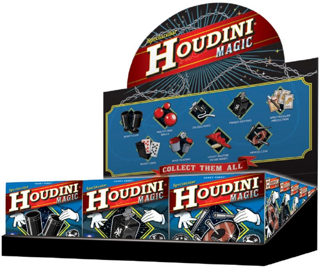 Houdini Magic Pocket Tricks Assorted