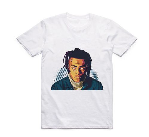 Xxxtentacion Tshirt (large) - Laser Print Stretch - Real Groovy