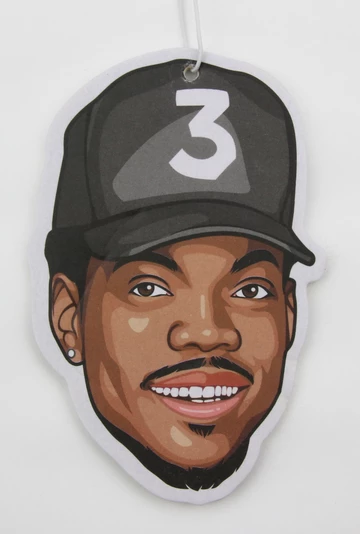 Chance The Rapper Air Freshener (Scent: Strawberry)