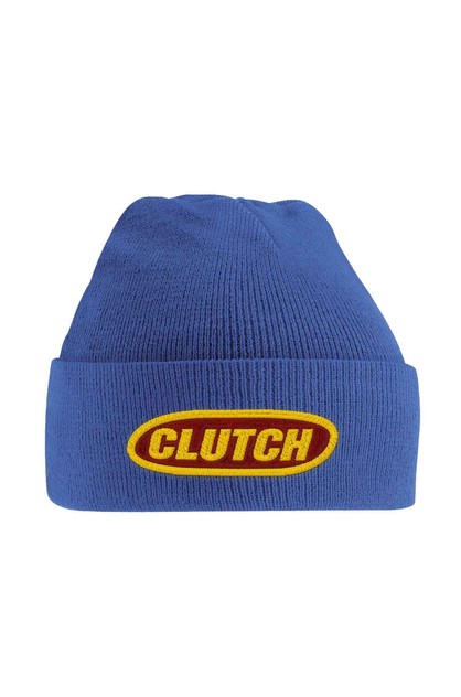Clutch Blue Ski Beanie