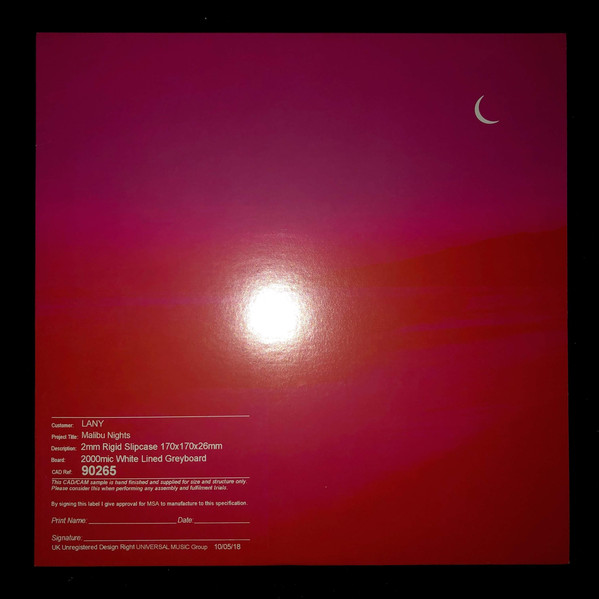 Lany: Malibu Nights (Clear Edition) (Vinyl) - Real Groovy