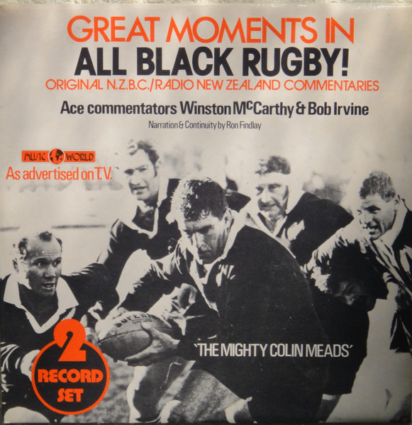  Great Moments In All Black Rugby 2lp Real Groovy