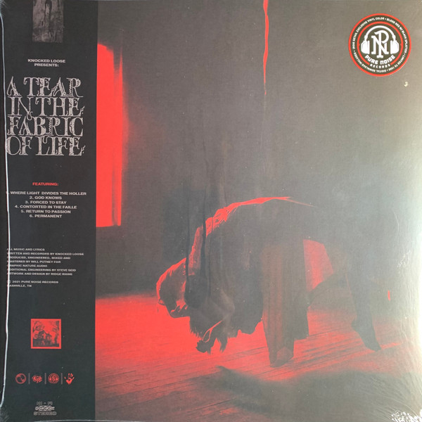  Tear In The Fabric Of Life Clear And Red Splatter Vinyl Real Groovy