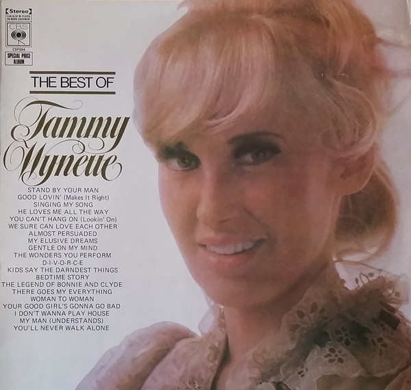Best Of Tammy Wynette - 1978 Nz/aus