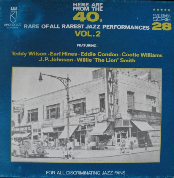 Various: Here Are From The 40s Rare Of All Rarest Jazz Performances Vol ...