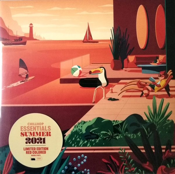 Chillhop Essentials Summer 2021 - 2lp Numbered Limited Edition - Red Vinyl