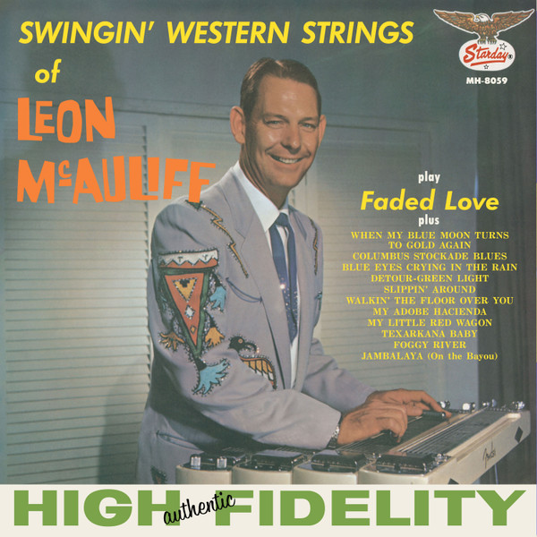 Swingin Western Strings Of Leon Mcauliff - 2018 Blue Pressing