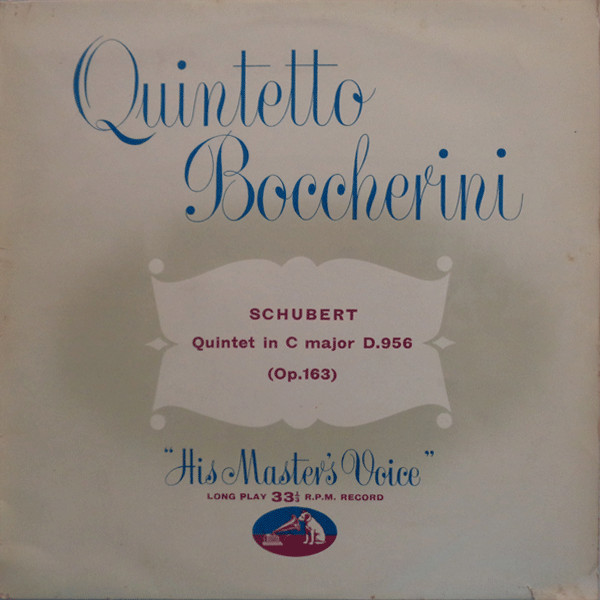 Quintet In C Major D.956 Op 163 - Quintetto Boccherini