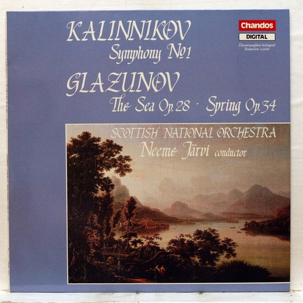Symphony No 1 / The Sea Op 28 / Spring Op 34 - Scottish National Orch Jarvi
