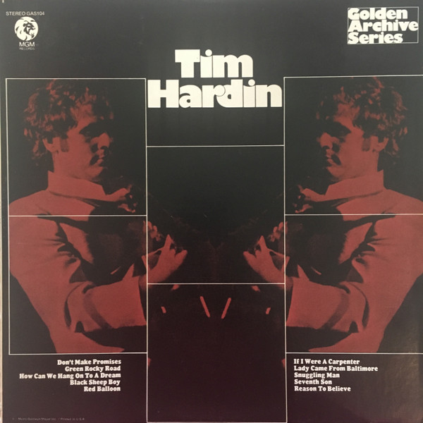 Tim Hardin - Disc Jockey Record