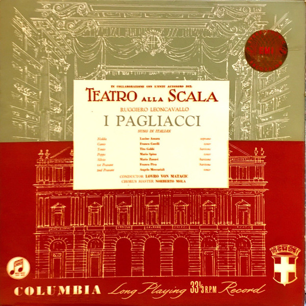 I Pagliacci - Amara Corelli Gobbi - Teatro Alla Scala Maticic - Ed1